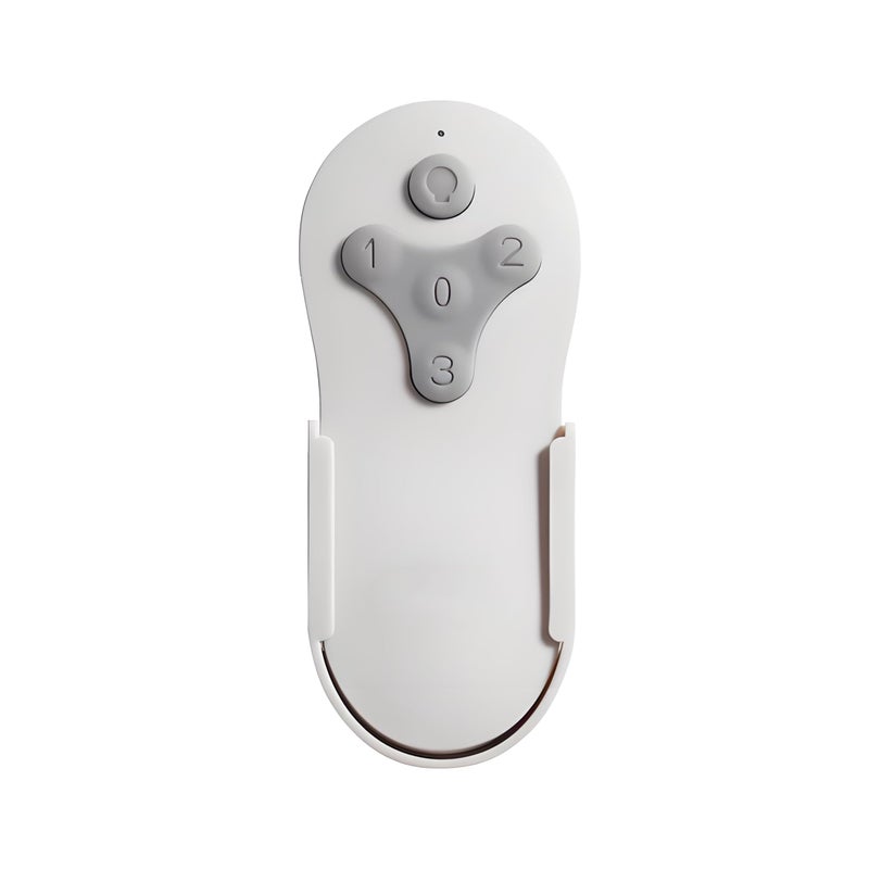 CeilingBreeze Ceiling Fan Remote Control Replacement, Compatible with Harbor Breeze KUJCE10311/TR214A KUJCE10712/TR214B 2BB78-ITL-F304C | 3-Speed + Light Dimmer | Learning Key Setup with Wall Mount (Remote Only) - Image 1