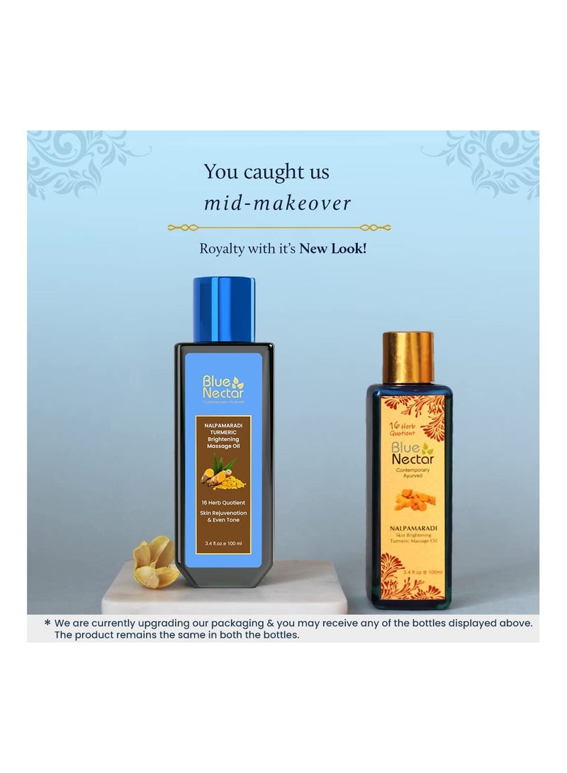 Blue Nectar Nalpamaradi Thailam Skin Brightening Treatment Oil 100 Ml - Image 4