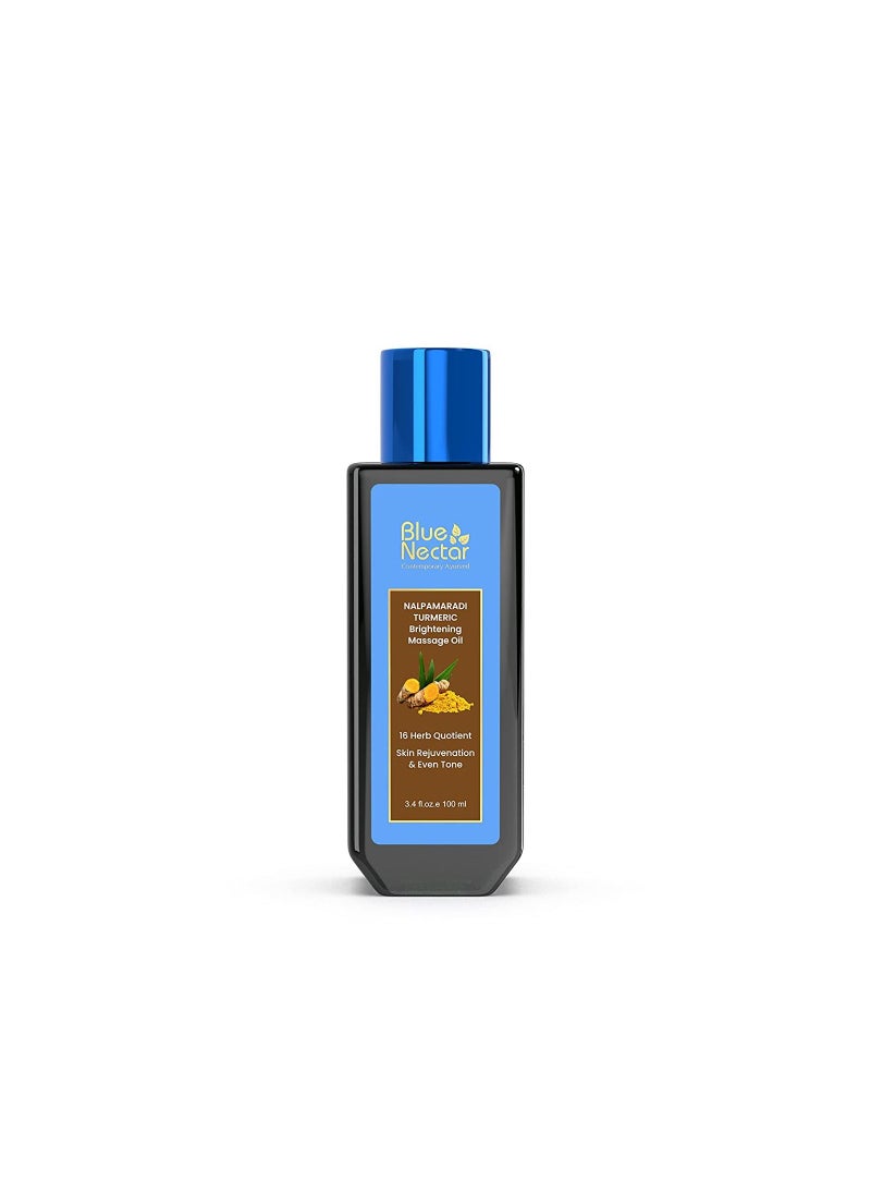 Blue Nectar Nalpamaradi Thailam Skin Brightening Treatment Oil 100 Ml  - Image 1