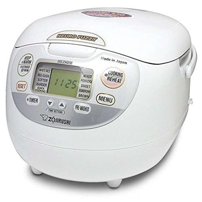 Kitchen appliance, aluminum non-stick inner pan, white, multi-menu cooking with automatic keep warm and Japanese quality - Image 1