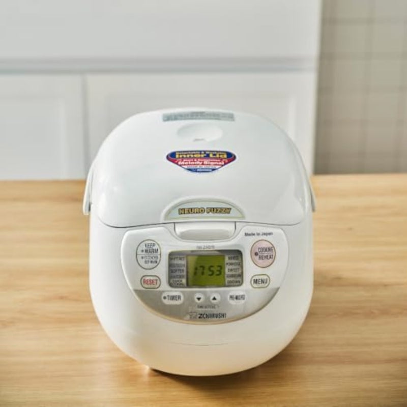 Kitchen appliance, aluminum non-stick inner pan, white, multi-menu cooking with automatic keep warm and Japanese quality - Image 2