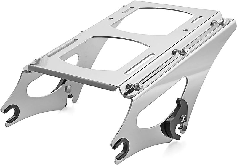 WeiSen Detachable Two-UP Tour Pak Pack Trunk Mount Rack for 2009-2013 Harley Touring - Image 1