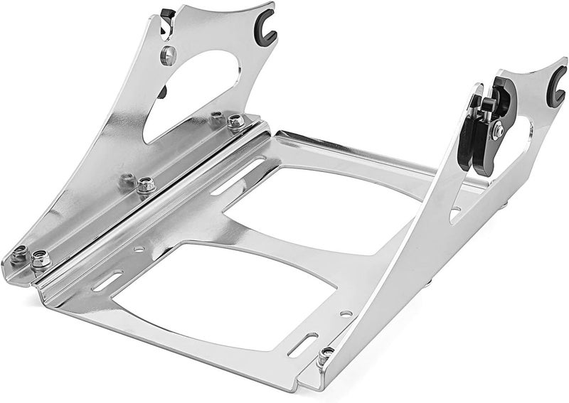 WeiSen Detachable Two-UP Tour Pak Pack Trunk Mount Rack for 2009-2013 Harley Touring - Image 5