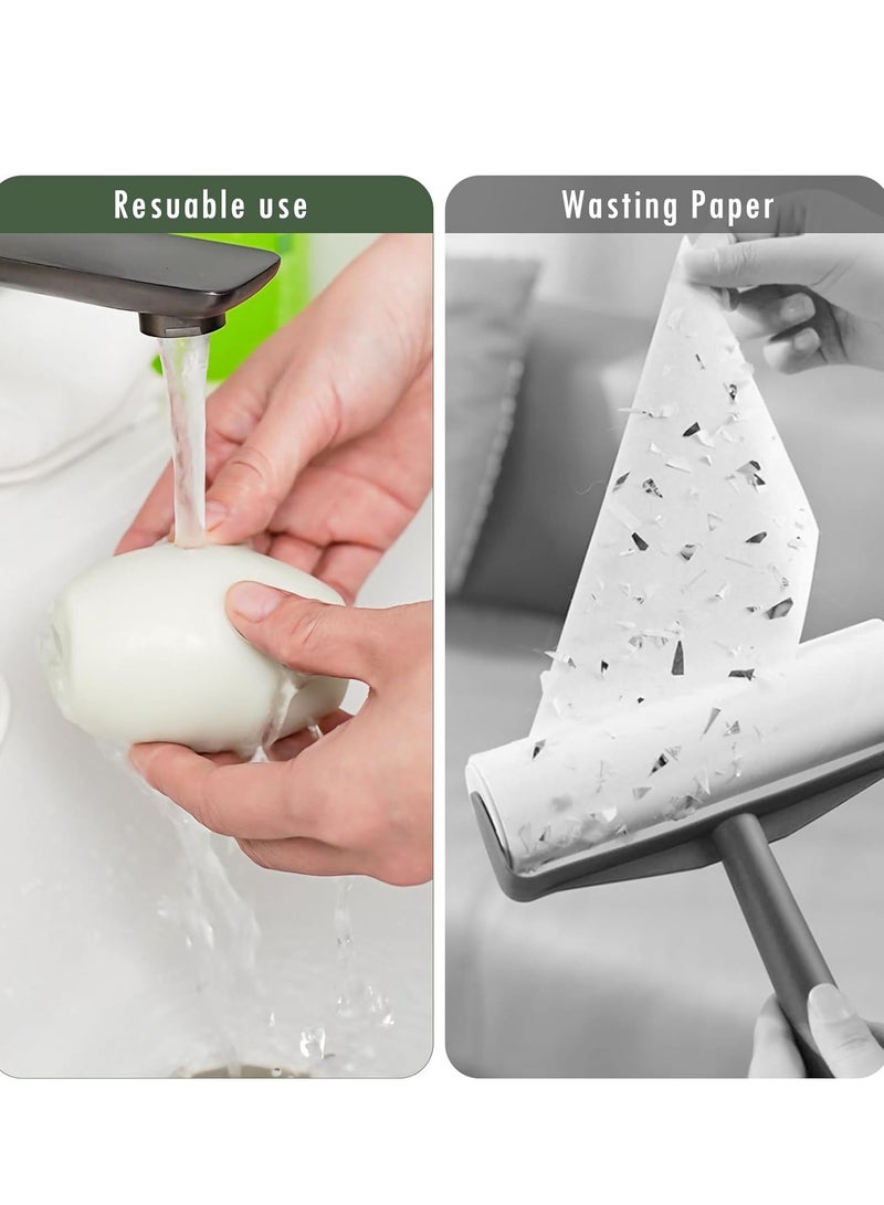 Bukela Lint Roller Ball, Portable Lint Roller Reusable Washable Gel Lint Roller Ball, Sticky Travel Lint Roller for Clothes, Pet Hair Debris Removal Tool - Image 5