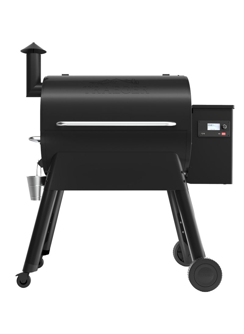 TRAEGER - Pro 780 Electric Wood Pellet Grill and Smoker, Black, 780 Square Inches Cook Area, 500 Degree Max Temperature, Meat Probe, 6 in 1 BBQ Grill with WiFi and app connectivity, Black - Image 1