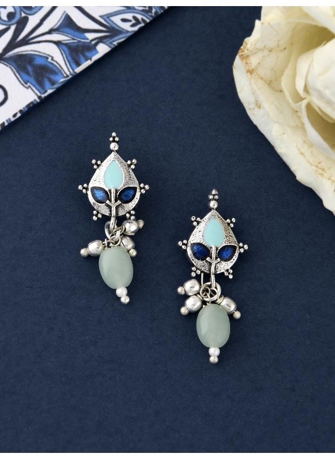 VOYLLA Bagh E Fiza Tiny Drop Earrings  - Image 1