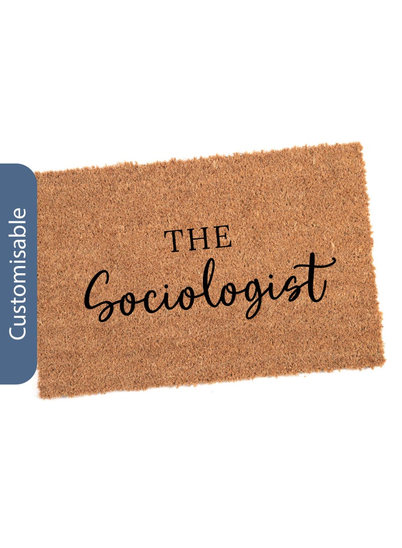 Share the Love Personalised Brilliant Minds Doormat - Image 1