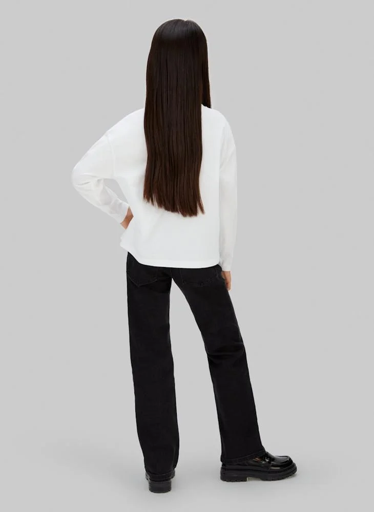 Calvin Klein Jeans Youth Graphic Crew Neck T-Shirt