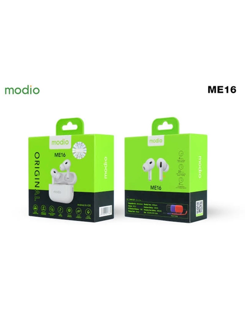 modio Modio Original Earbuds Android & iOS (ME16)  - Image 4
