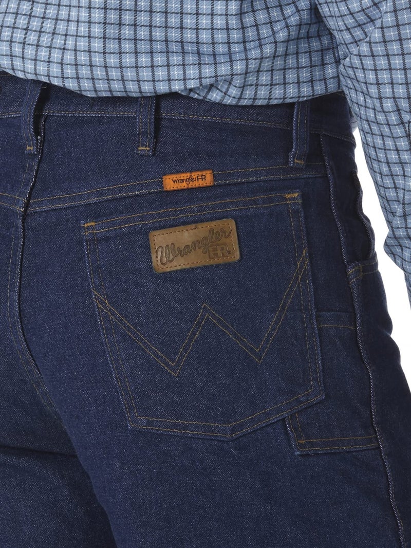 Wrangler Riggs Workwear Mens Fr Relaxed Fit Jeans, Blue, 34W x 32L US - Image 3