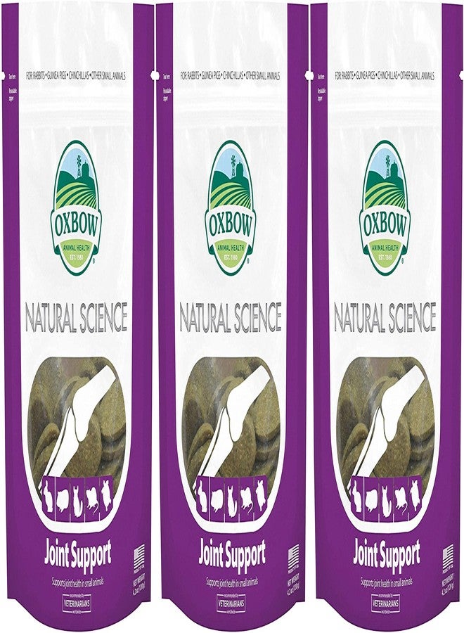 Oxbow Animal Health Natural Science Joint Support Wafers for Small Pets, 4.2 Ounces, Made in The USA (3 Pack) - Image 1