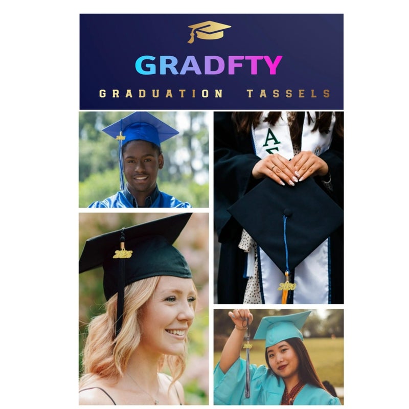GRADFTY 2026 Tassel Graduation,Black Tassel 2026 for Grad Cap and Graduation Ceremony Accessory Decoration - Image 4