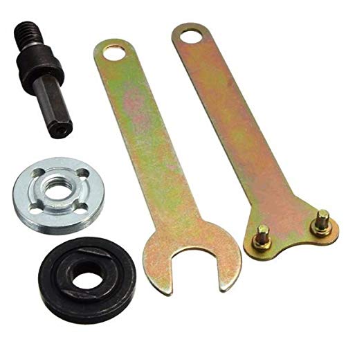 THEMISTO - built with passion Metal 10Mm Shank Arbor Mandrel Drill Angle Adapter For Grinder Cut Off Wheels Disc,Multicolor - Image 2