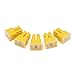 uxcell uxcell 60A 32V Female PAL Car Auto Link Slow Blow Fuse Block Yellow 5pcs  - Image 2