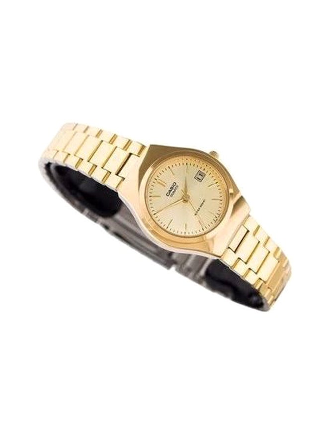 كاسيو ساعة يد إنتايسر بعقارب طراز LTP-1170N-9A - قياس 30 مم - ذهبي نساء - Image 5