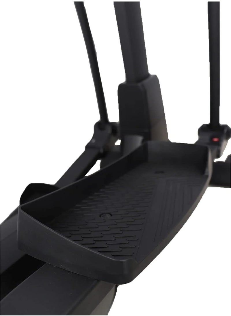 ALCOACH - ALCOACH Elliptical Exercise Machine, Cross Trainer Fitness Equipment with Hyper-Quiet Magnetic Driving System, with 15 Resistance Level, 130 KG Weight Limit - Black - Image 1