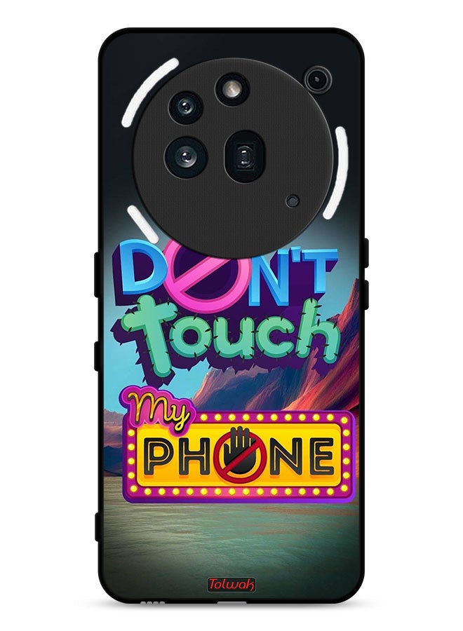 Tolwak Nothing Phone (3a) Pro Protective Case Cover Do Not Touch My Phone - Image 1