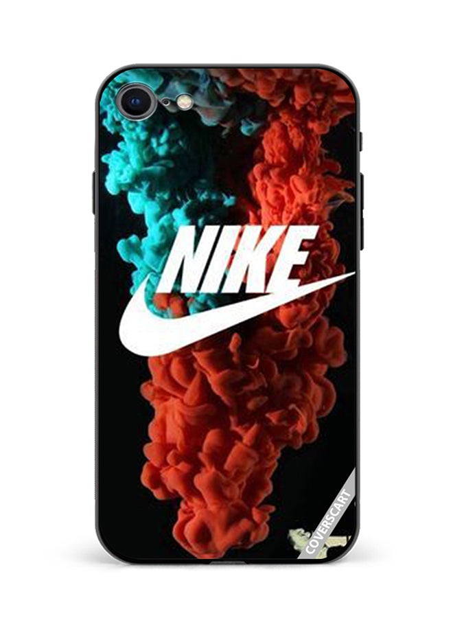 Protective Case Cover For Apple iPhone SE 2020 Nike Design Multicolour