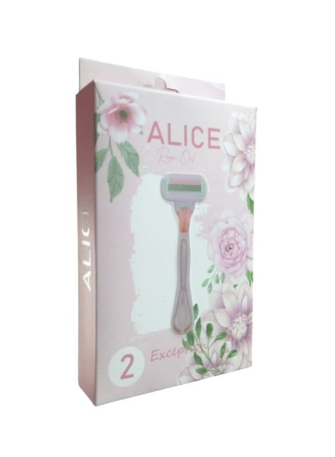 أليس اكسسيبشن 2ماكينة حلاقة بزيت الورد