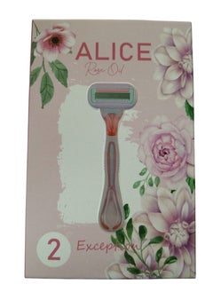 Alice Exception 2 Razors With Rose Oil