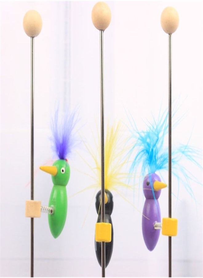 Children's Educational Hands-on Early Education Wood bird Toy Creative Wooden Toy  - Image 2