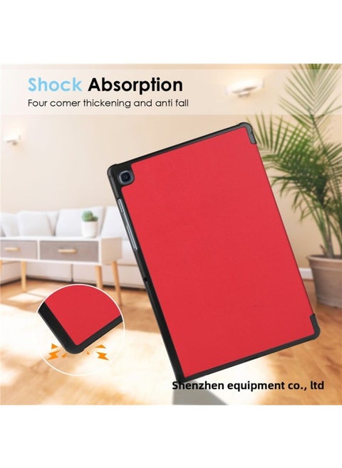For 2025 Lenovo Tab K10 2nd 10.1inch TB-311FU Tablet Protective Case-Color:Bright Red-Applicable Models:Lenovo Tab M10 5g 2023 Model 10.6inch