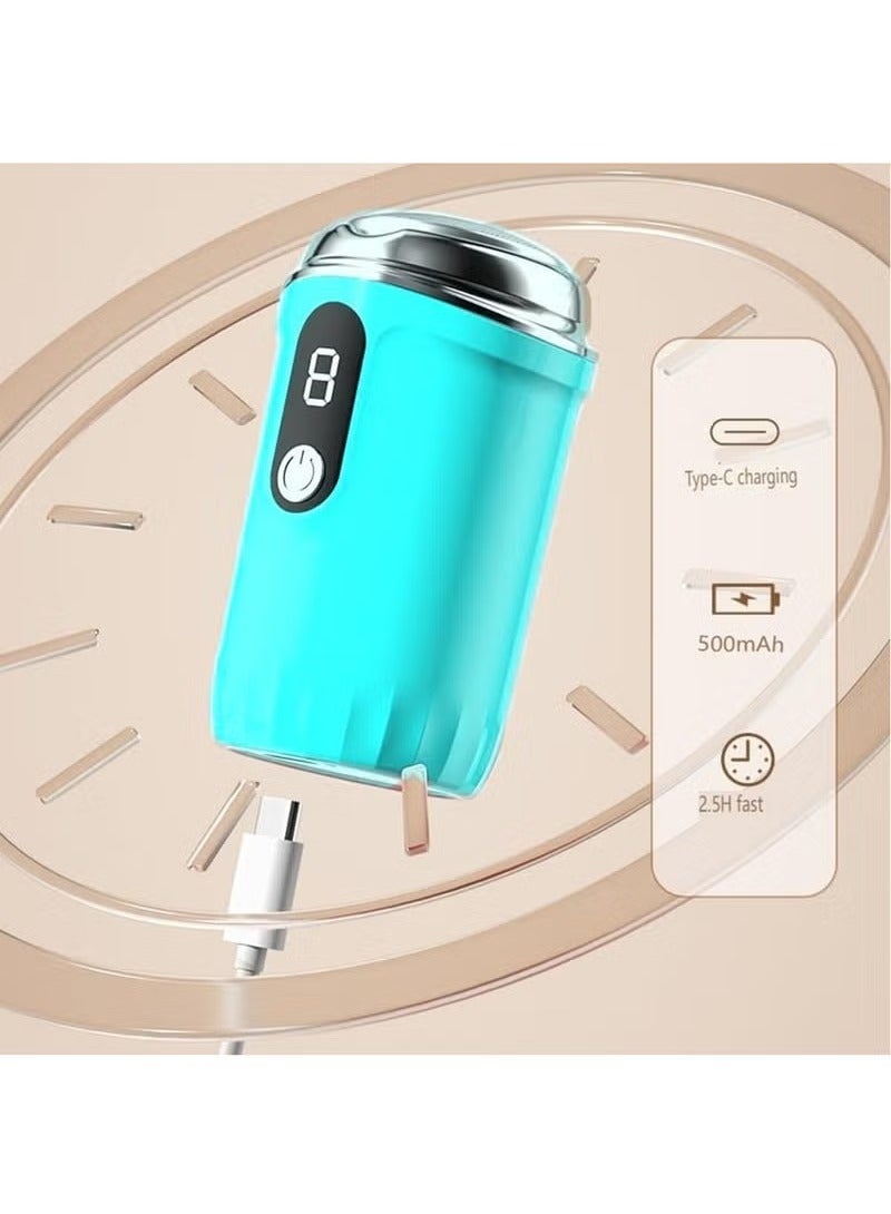 Arabest Electric Callus Remover for Feet and Nail Grinding with 4 Alloy Heads 3 Speed Adjustment Rechargeable Waterproof Foot File Perfect for Dead Hard Cracked Dry Skin (Blue) - Image 2