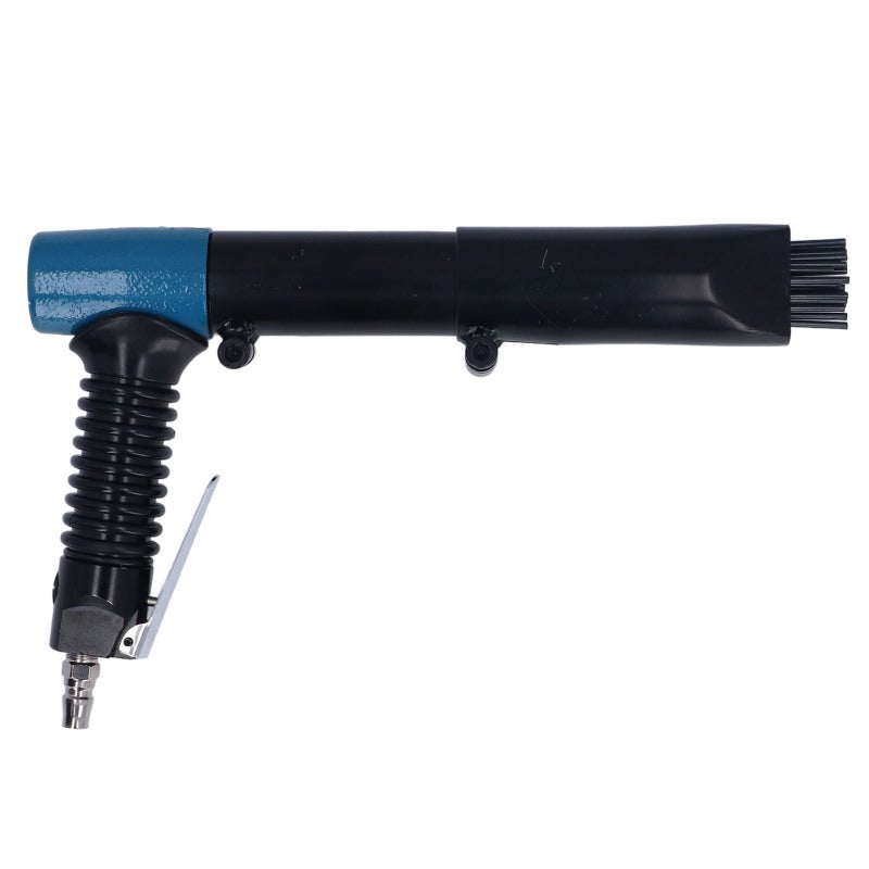 Air Needle Rust Remover 19 Alloy Steel Needles High Efficiency Pneumatic Rust Remover - Front Exhaust Design Low Vibration Rust Remover for Automotive Shipbuilding Railway Metal Processing Industries - Image 2