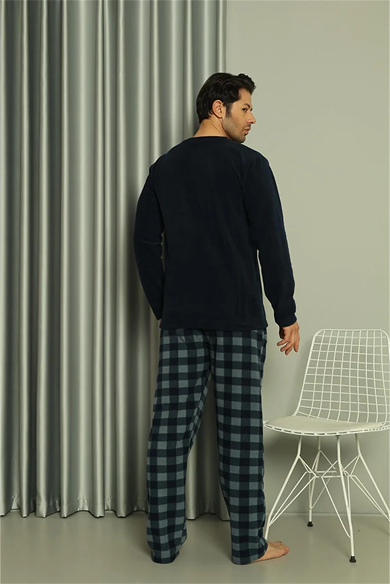 اكبينيز Welsoft Men's Polar Lover's Combination Pajama Set 50123 Price is for a Single Set