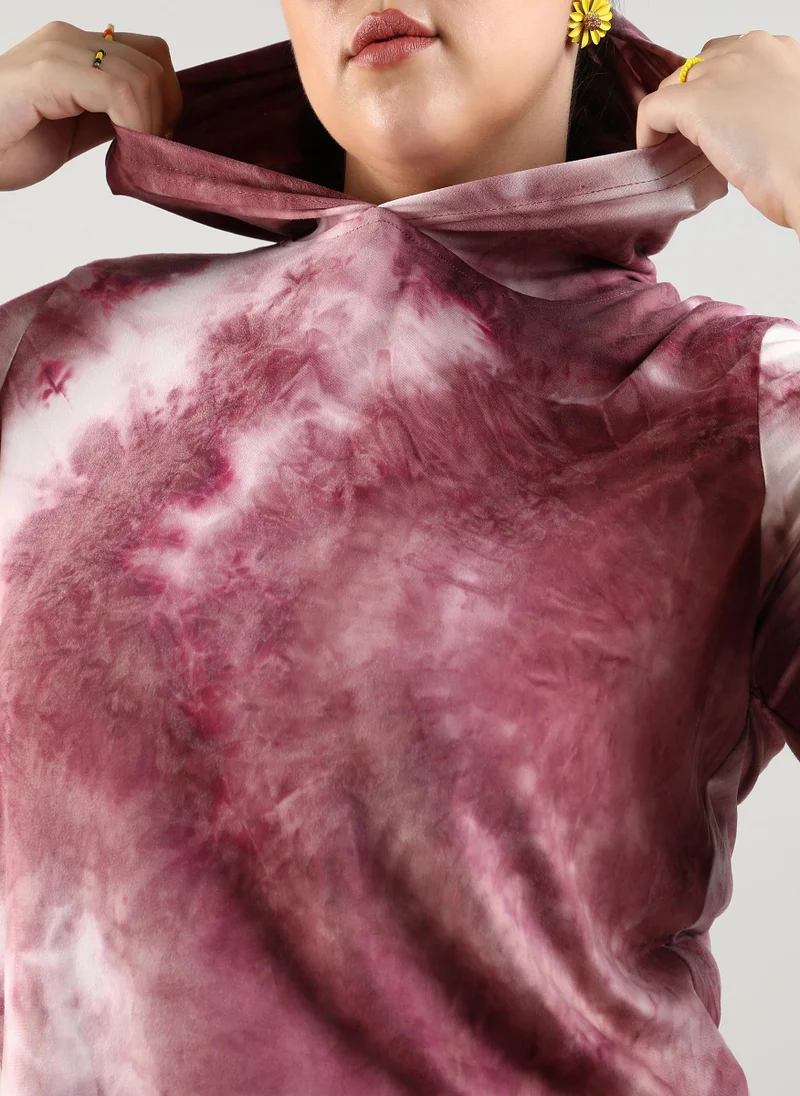 Instafab Plus Tie-Dye Co-Ord Set