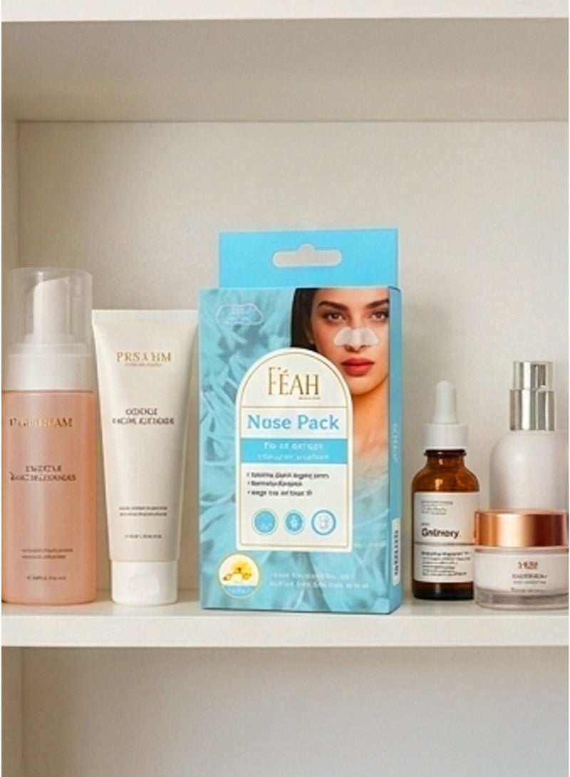 فياح شرائط الأنف الأصلية من فيا - شرائط تنظيف الرؤوس السوداء والمسام - Image 4