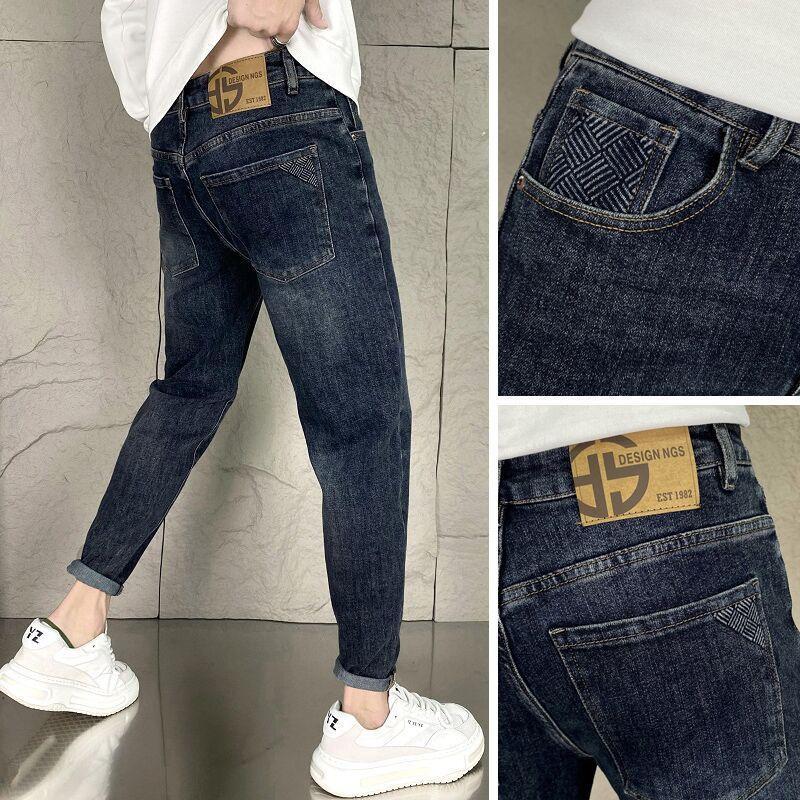 Unisex Classic Denim Jeans Loose Fit Daily Outdoor Wear - Image 2