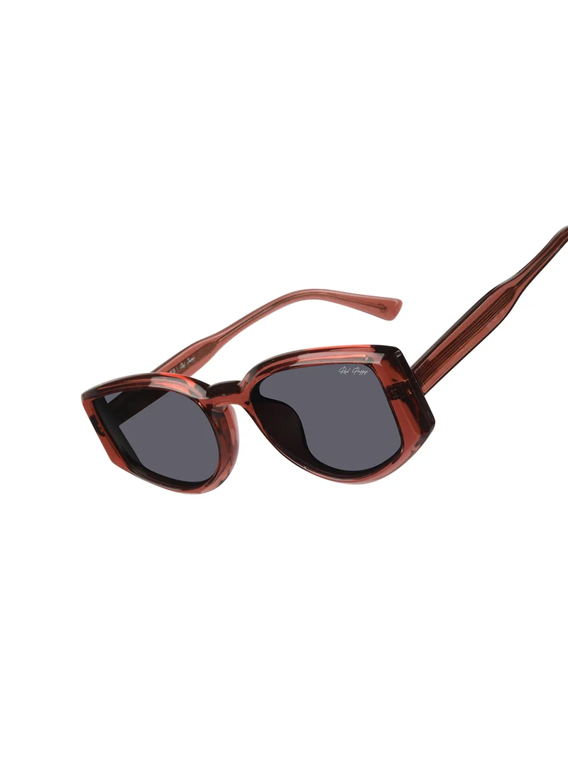 Woggles Stylish Red Polarized Rectangle Sunglasses|100% UV Protected| Men & Women