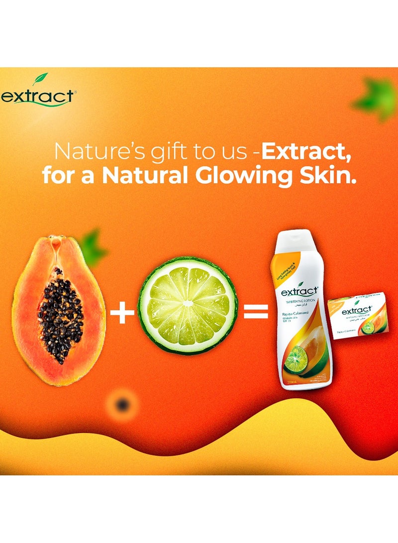 اكستراكت لوشن وصابون تبييض - بابايا كالامانسي، 200 مل - Image 2