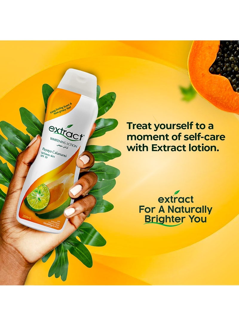 اكستراكت لوشن وصابون تبييض - بابايا كالامانسي، 200 مل - Image 3