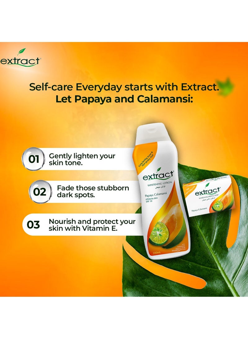اكستراكت لوشن وصابون تبييض - بابايا كالامانسي، 200 مل - Image 5