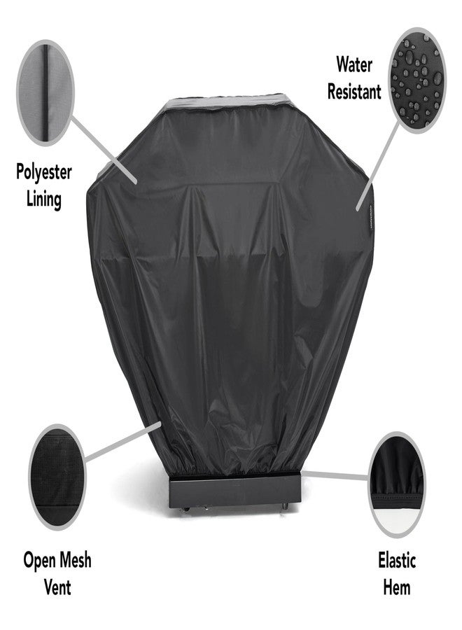 Covermates Grill Cover - Weather Resistant Outdoor Cover, Heavy Duty BBQ Covers for Large Outdoor Kitchen, Classic 12-Guage Vinyl, 32 Inch, Classic Tan - Image 5