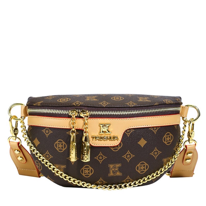 Small bag for women's 2025 new fashionable chain women's chest bag, high-end shoulder bag, all-matching foreign style cross-shoulder bag, female bag - Image 5