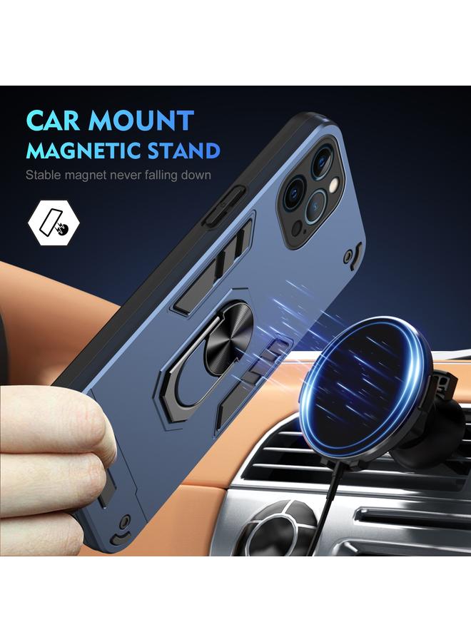 Zaboon Case For iPhone 12 Pro Shockproof Metal Ring Holder Phone Case - Image 2