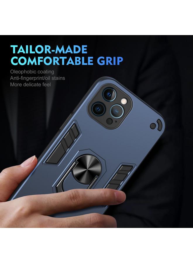 Zaboon Case For iPhone 12 Pro Shockproof Metal Ring Holder Phone Case - Image 5