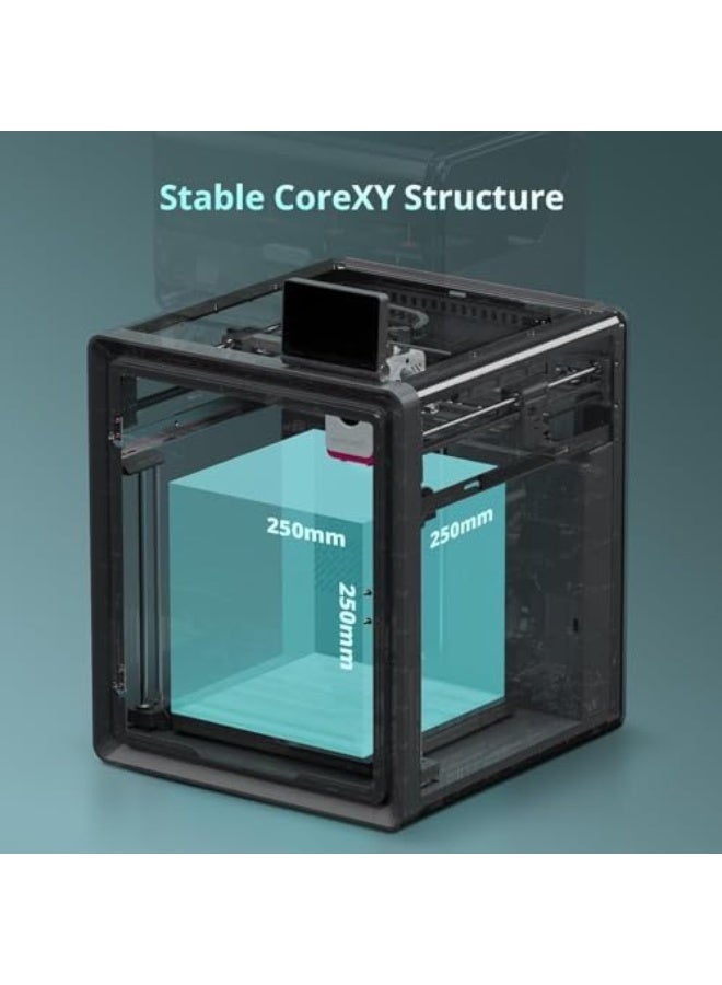 Starwell 3D Printer Kobra S1 Combo, Multi-Color Printer with ACE PRO, 600mm/s High Speed Printing High Precision, Auto Leveling with Auto Calibration App One-Click Printing 250 x250x250mm Build Size - Image 4