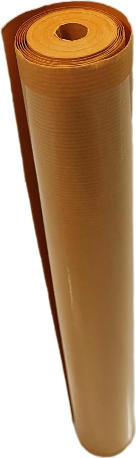 AL FAKHAMA Water Resistant Notebook Cover Roll - Brown Paper Roll (50 CM Wide x 10 Metres Long) - Image 5