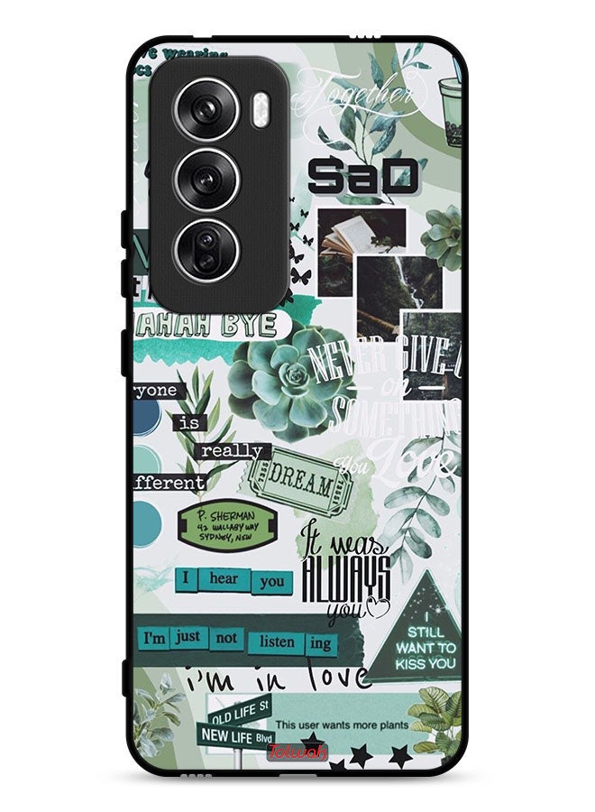 Tolwak Oppo Reno12 5G Protective Case Cover New Themes  - Image 1