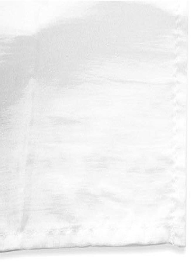 Betty Dain Lightweight Crinkle Nylon Hair Cutting/Styling Cape, Water Resistant, Ultra Lightweight Crinkle Antron Nylon, Repels Hair, Neck Snap Closure, Generous 54 X 60 Inch Size, White  - Image 5