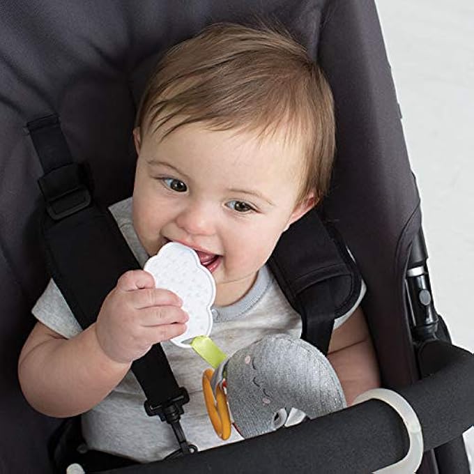 SILVER LINING CLOUD RATTLE MOON STROLLER TOY - Image 4