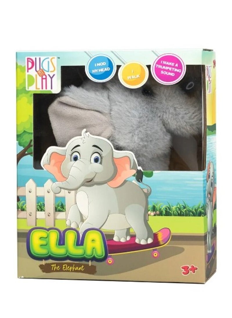 PUGS AT PLAY Ella The Walking Elephant  - Image 1