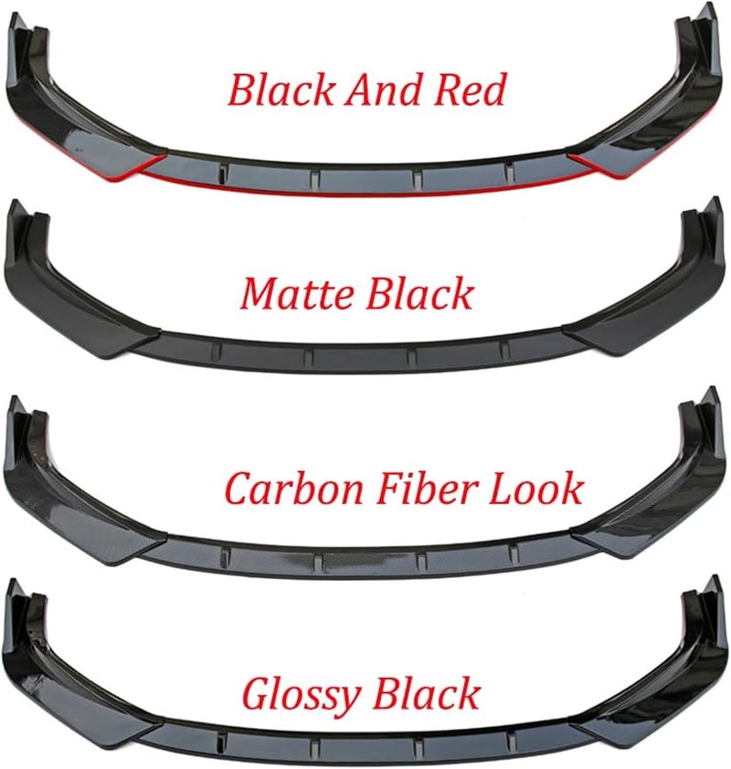 QASULER Front Bumper Lip Spoiler for Lexus IS Series - Image 2