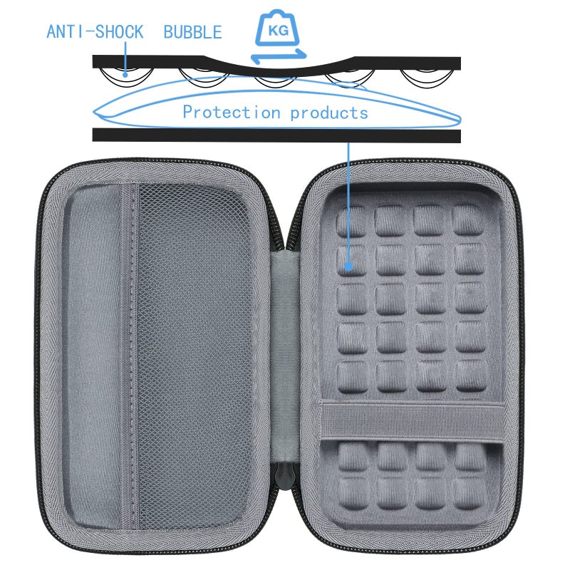 co2CREA Hard Case Replacement for Zoom H4n Pro Portable Recorder Stereo Microphones - Image 2