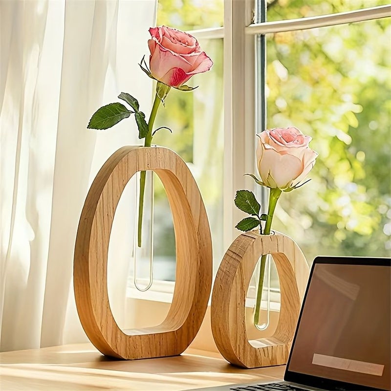 Mini Desktop Hydroponic Vase Big Cat Ears For Home And Office Christmas Gift - Image 4