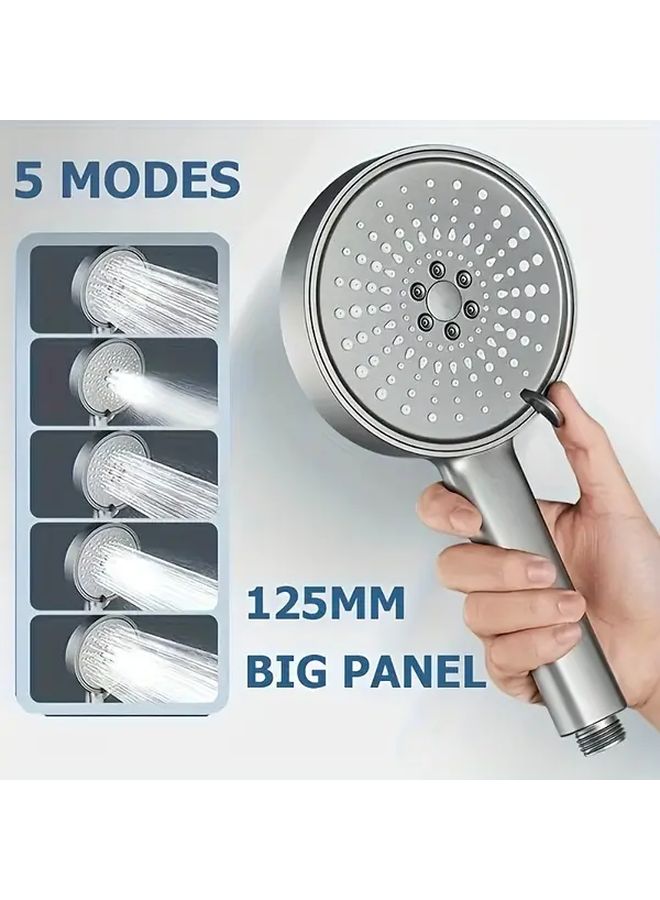 12 Family 35 Scenarios 11 Holidays Bath And Shower System Large Panel Bathroom 5 Function Shower Head Grey Water Saving - Image 1